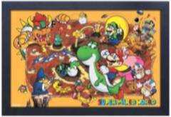 Cadre / Framed - Super Mario World